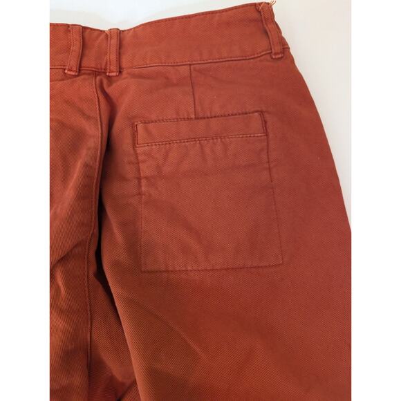 Faherty Uma High Waisted Cropped Pants in Ginger Spice Size 29 - Picture 16 of 16